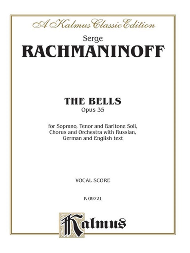 The Bells, Op. 35 for Orchestra